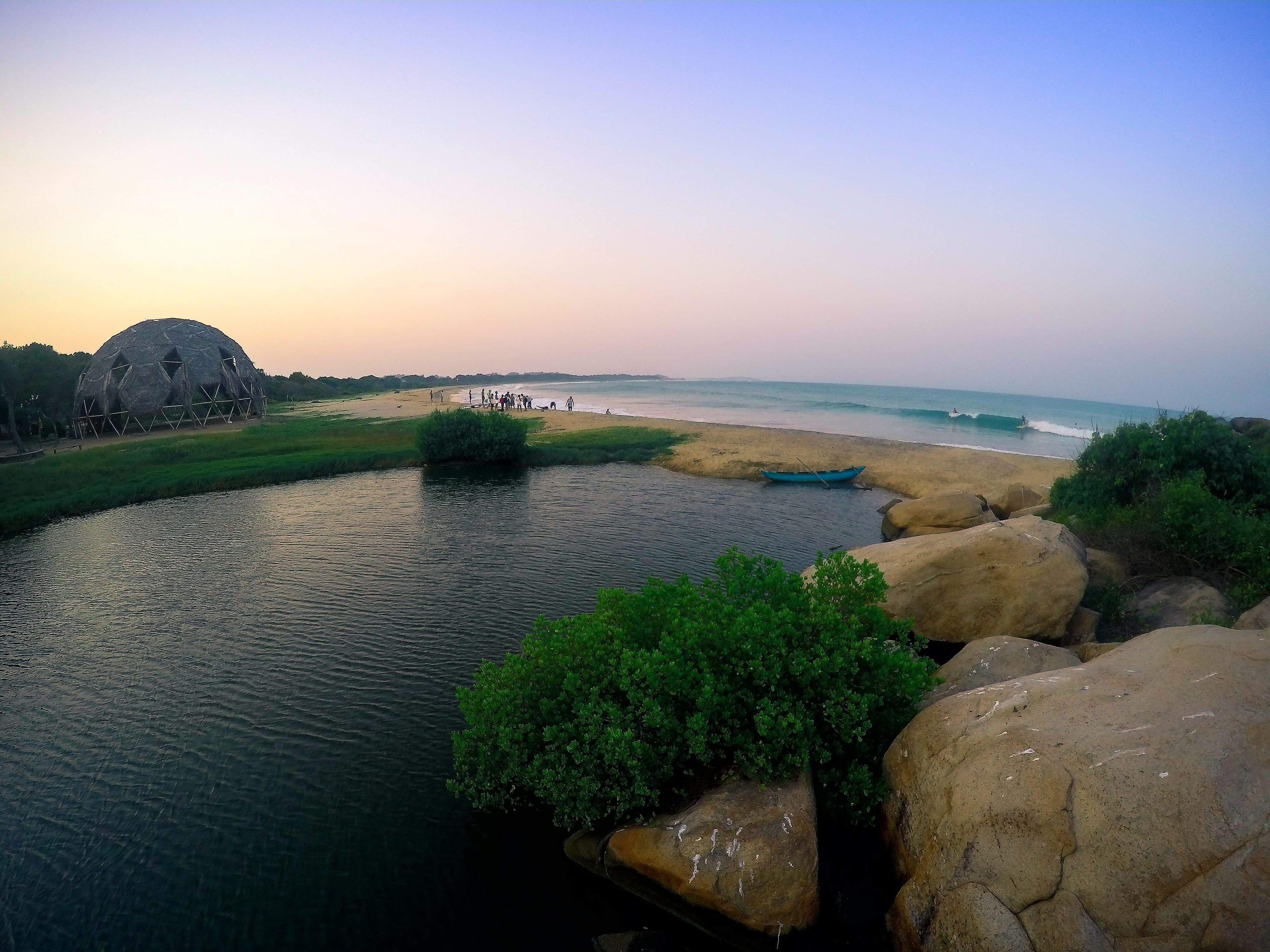 Peanut Farm Beach: The Rustic Point Break